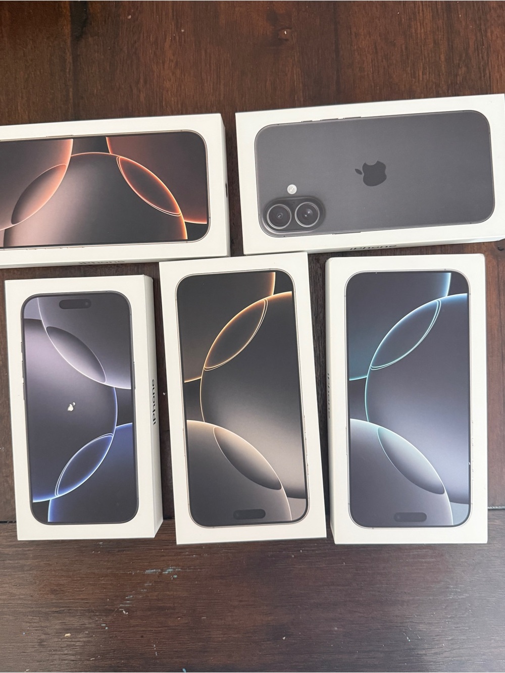 Apple iPhone 16 Series Empty Boxes
